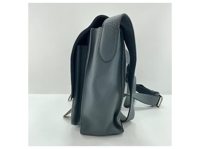 Hermès Borsa a tracolla Hermes Steve Wright in Gray Marrone - vista 5