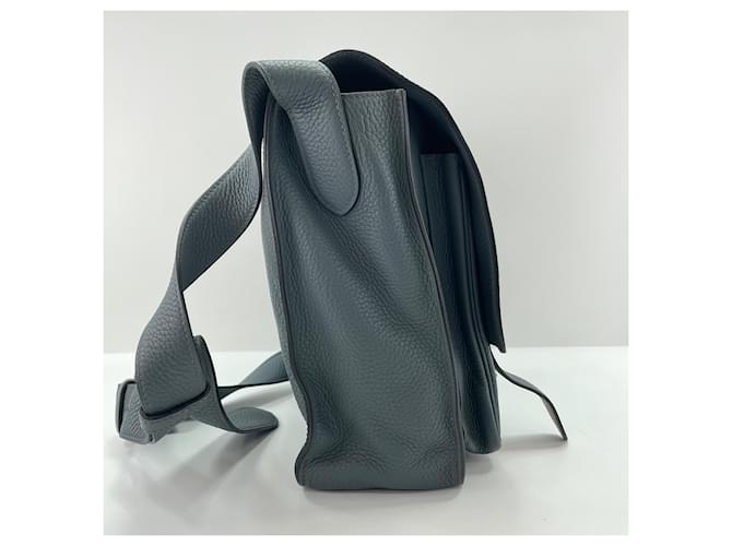 Hermès Borsa a tracolla Hermes Steve Wright in Gray Marrone - vista 6