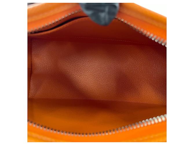 Hermès Borsa a tracolla Hermes Berlingo PM Arancione - vista 12