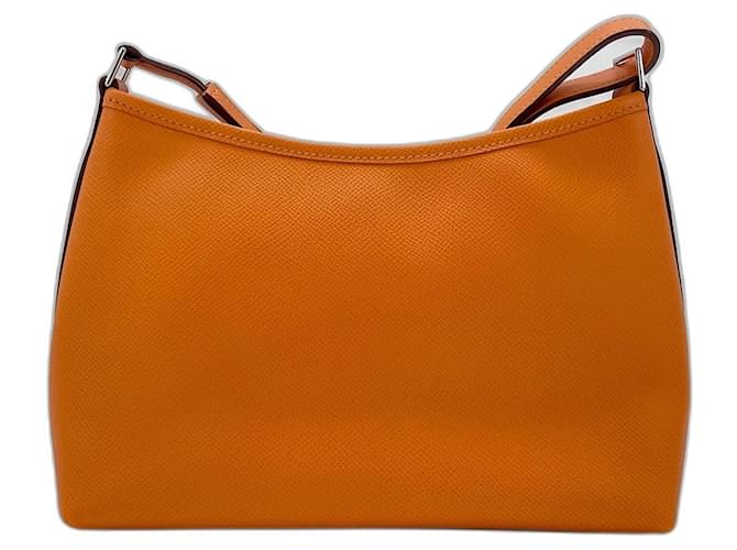 Hermès Borsa a tracolla Hermes Berlingo PM Arancione - vista 3