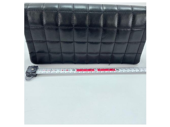 Borsa a tracolla Chanel Chocolate Bar Nero - vista 4
