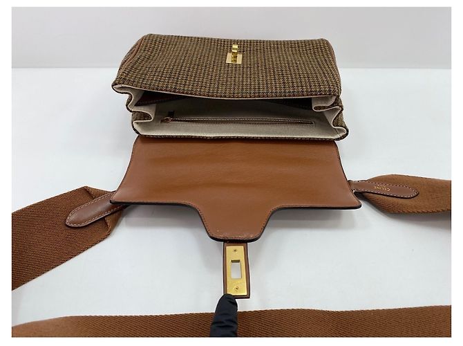Céline Borsa a tracolla Celine Teen Soft 16 Marrone - vista 11
