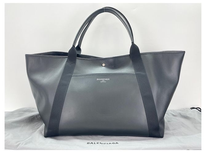 Borsa Tote Balenciaga Biarritz Medium Nero - vista 14