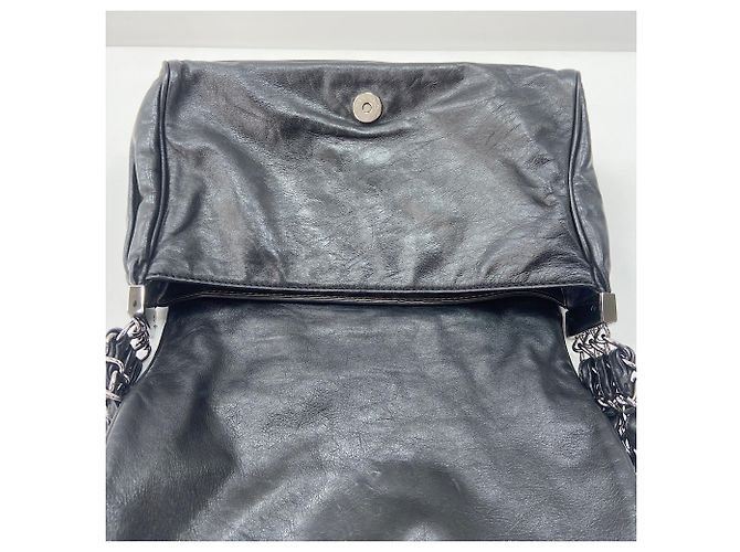 Borsa a tracolla Chanel in nero - vista 13