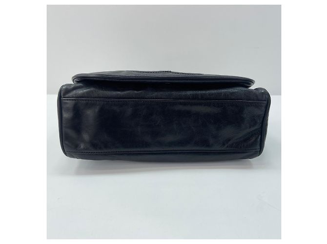 Borsa a tracolla Chanel in nero - vista 7