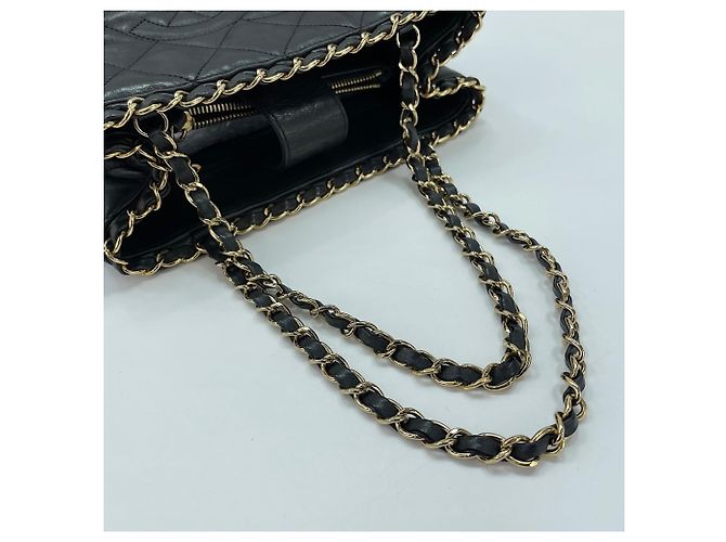 Borsa a tracolla Chanel PTT Nero - vista 7