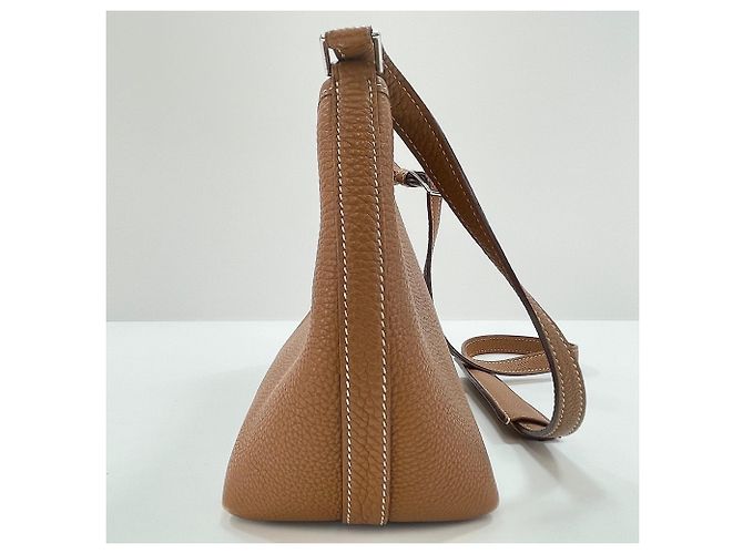 Hermès Borsa a tracolla Hermes HERMES Berlingo PM Marrone - vista 5