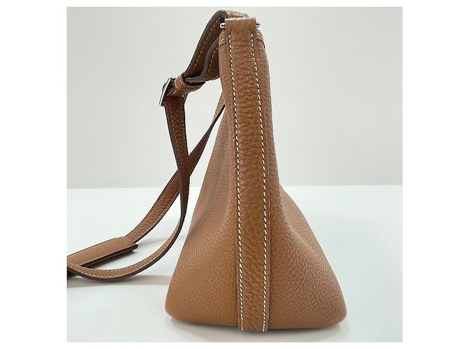 Hermès Borsa a tracolla Hermes HERMES Berlingo PM Marrone - vista 6