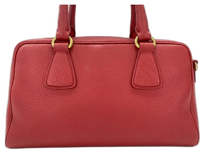 Bolso Tote Prada Rojo Roja - vista 2