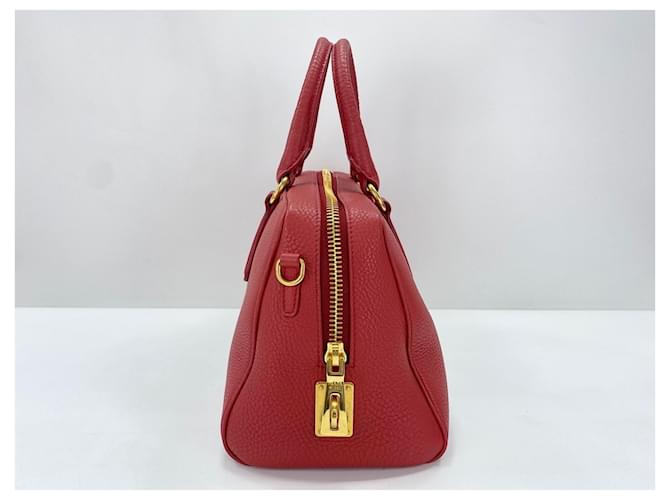 Bolso Tote Prada Rojo Roja - vista 5