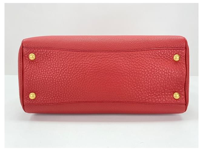 Bolso Tote Prada Rojo Roja - vista 6