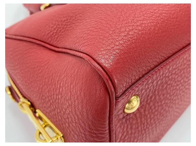 Bolso Tote Prada Rojo Roja - vista 8