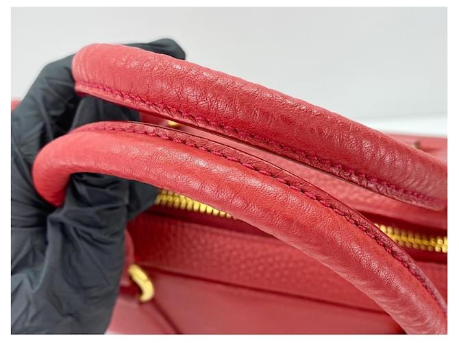 Bolso Tote Prada Rojo Roja - vista 9