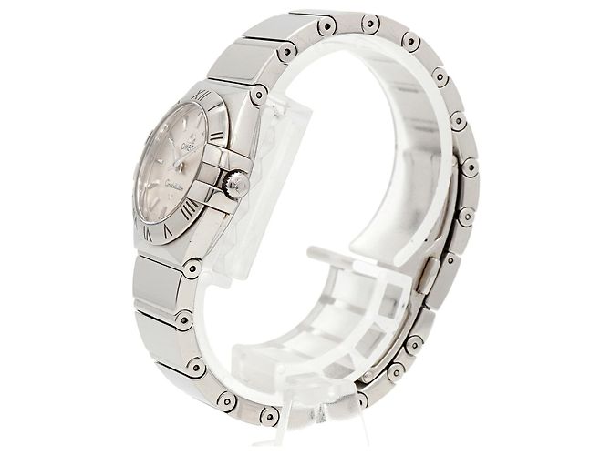 Orologio da donna Omega Constellation quadrante argento - vista 2