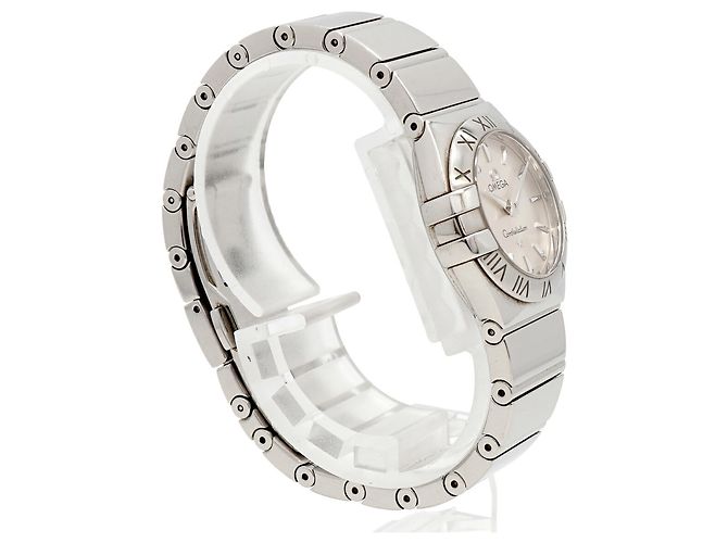 Orologio da donna Omega Constellation quadrante argento - vista 3
