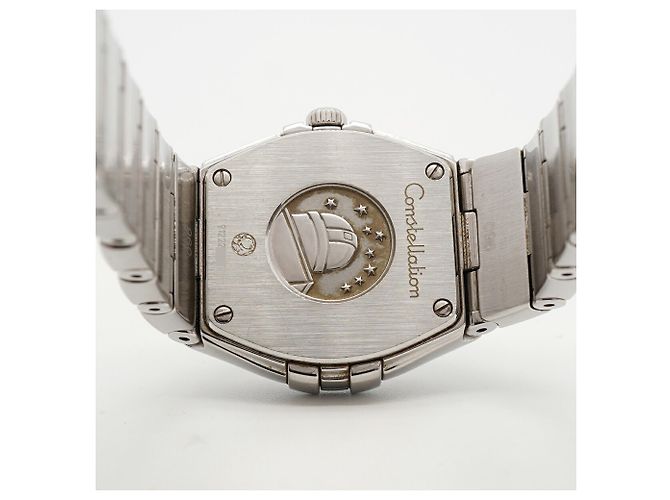Orologio da donna Omega Constellation quadrante argento - vista 5