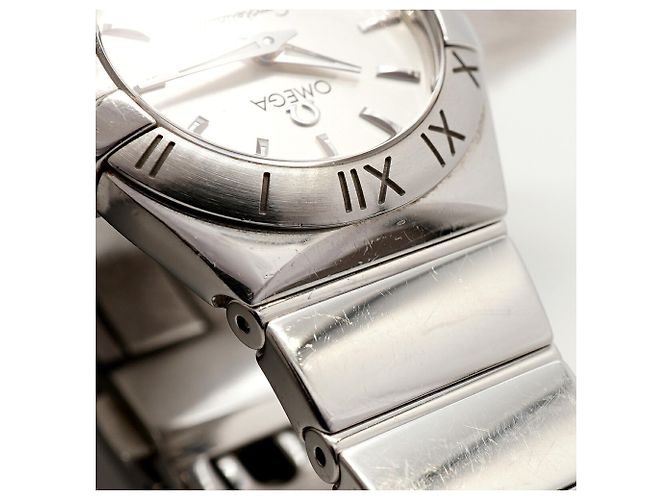 Orologio da donna Omega Constellation quadrante argento - vista 7