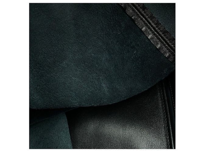 Borsa a tracolla Loewe Squeeze Medium Melona Palam Nero - vista 16