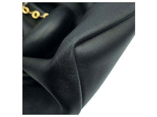 Borsa a tracolla Loewe Squeeze Medium Melona Palam Nero - vista 8