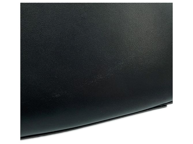 Borsa Loewe Architect A in vitello nero - vista 10