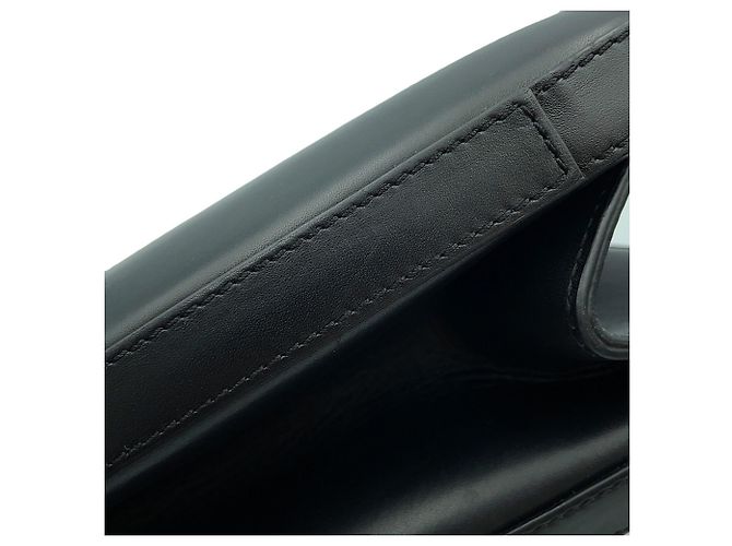 Borsa Loewe Architect A in vitello nero - vista 11