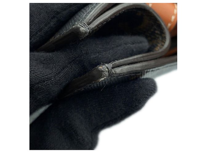 Céline Borsa a mano in pelle Celine Triomphe Small Vertical Cabas - vista 11