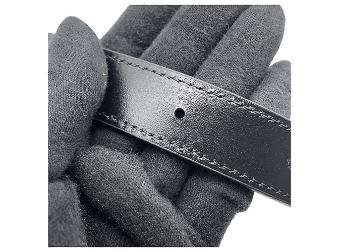 Céline Celine Triomphe Schultertasche Horizontal Medium Braun Schwarz - Ansicht 11