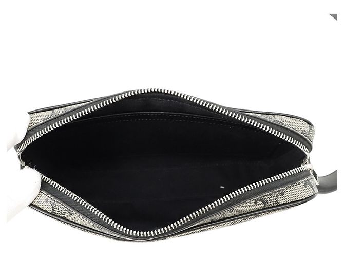 Céline Celine Triomphe Schultertasche Horizontal Medium Braun Schwarz - Ansicht 5