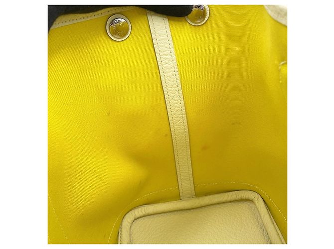 Hermès Borsa Garden Tote Hermes in Lime D'oro - vista 10