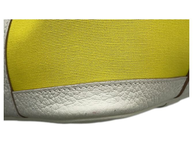 Hermès Borsa Garden Tote Hermes in Lime D'oro - vista 8