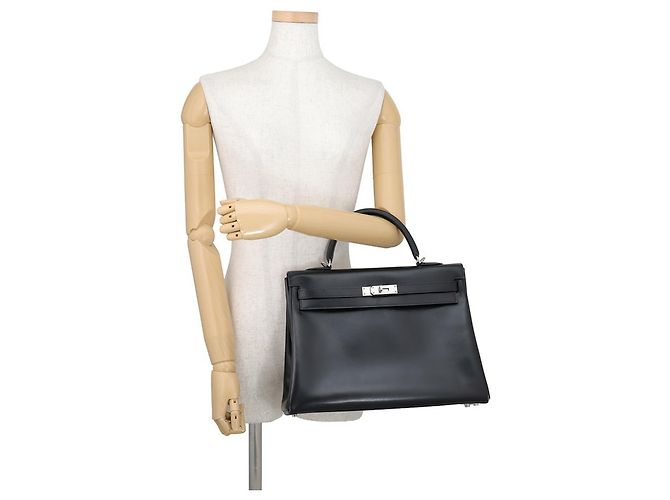 Hermès Borsa Hermes Kelly 35 in Nero - vista 4