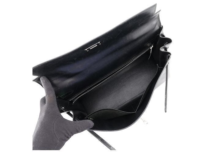 Hermès Borsa Hermes Kelly 35 in Nero - vista 6