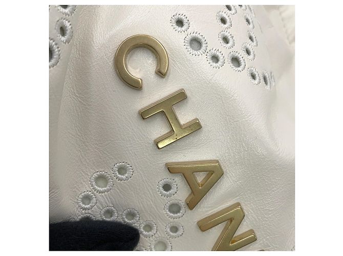 Borsa a mano Chanel CHANEL22 Mini Bianco - vista 11