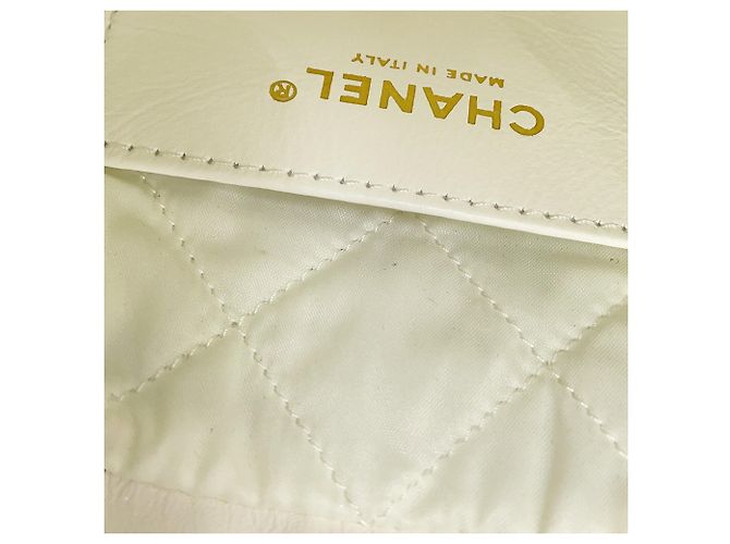 Borsa a mano Chanel CHANEL22 Mini Bianco - vista 8