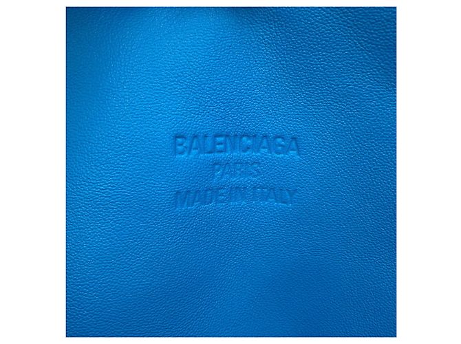 Borsa Tote Balenciaga LEOPOLDA XL Blu - vista 15