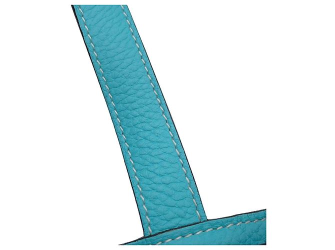 Hermès Borsa Tote Hermes Double Sens 28 Blu - vista 12
