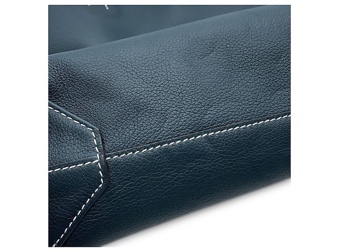 Hermès Borsa Tote Hermes Double Sens 28 Blu - vista 7