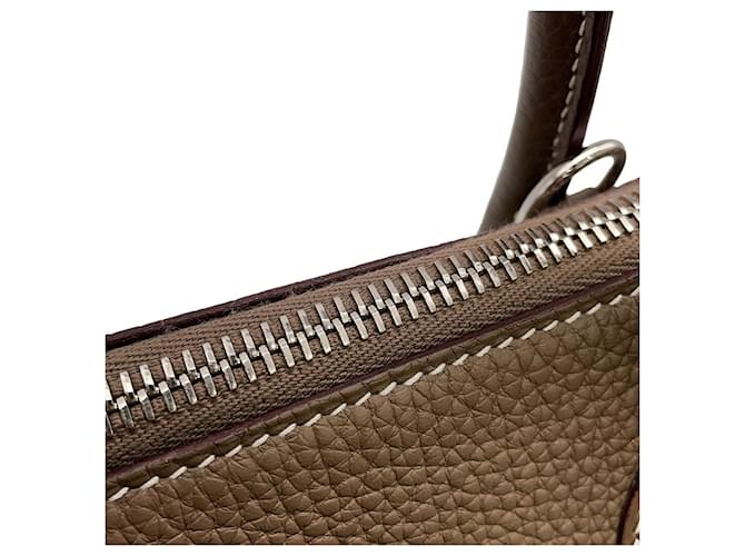 Hermès Borsa Hermes Bolide 31 Taupe - vista 12