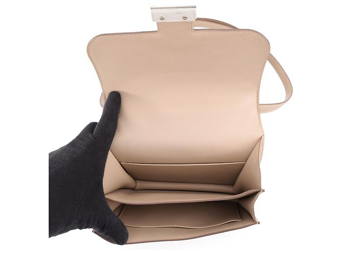 Hermès Borsa a tracolla Hermes Mini Constance 3 in pelle Swift Argile - Ansicht 7