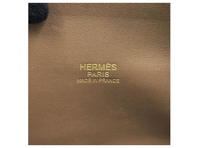 Hermès Borsa Hermes Bolide 27 in Etoupe Gray Taupe - vista 17