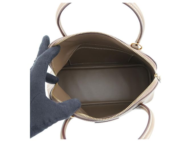 Hermès Borsa Hermes Bolide 27 in Etoupe Gray Taupe - vista 6