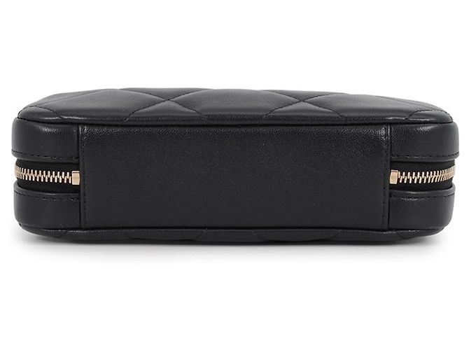 Borsa a tracolla con catena Chanel CHANEL19 Nero - vista 3