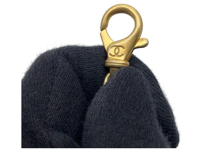 Borsa a tracolla con catena in pelle nera Chanel Nero - vista 10