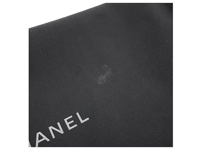 Borsa a tracolla con catena in pelle nera Chanel Nero - vista 13