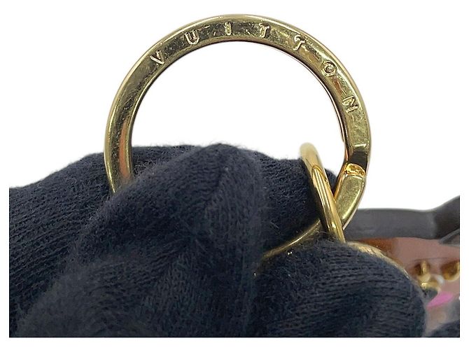 Portachiavi Louis Vuitton Monogram Marrone - vista 7