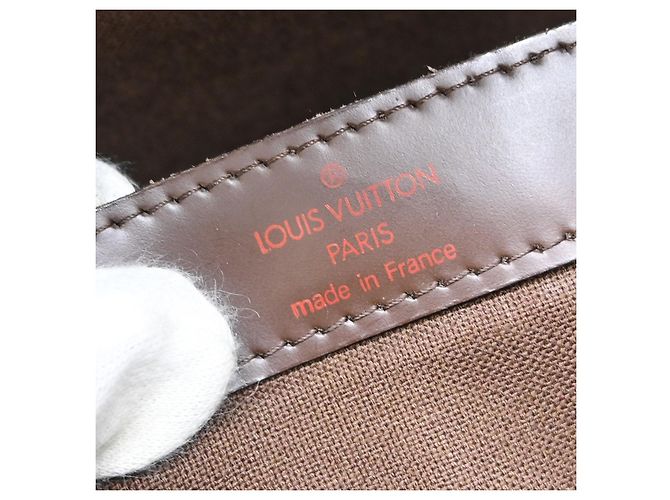 Louis Vuitton Naviglio Damier Marrone - vista 4