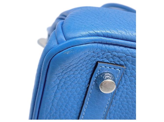 Hermès Borsa Hermes Birkin 30 in Blue Paradise - vista 9