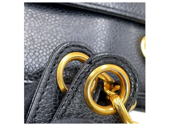 Chanel Black Chain Tote Bag Schwarz - Ansicht 11