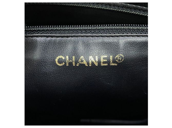 Chanel Black Chain Tote Bag Schwarz - Ansicht 16