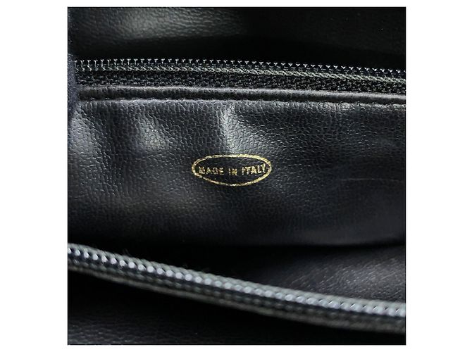 Chanel Black Chain Tote Bag Schwarz - Ansicht 17